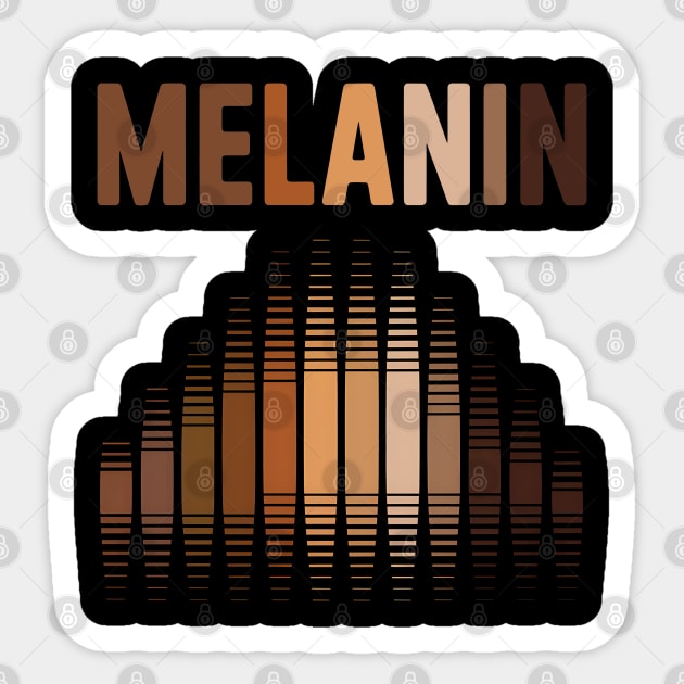 Melanin Shades Afrocentric Sticker by Douglas's Store 2